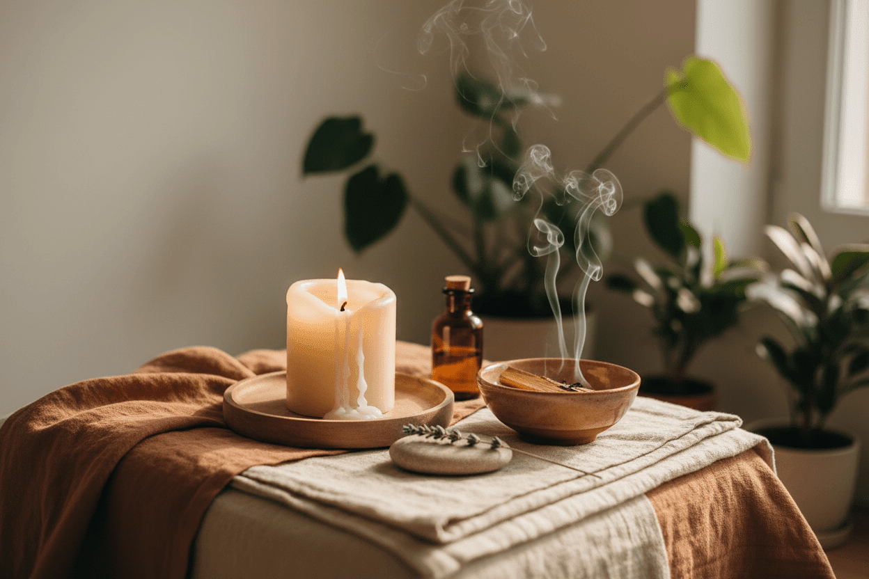 Building Your Home Altar: Sensory Anchors for Presence - Rituelia Home